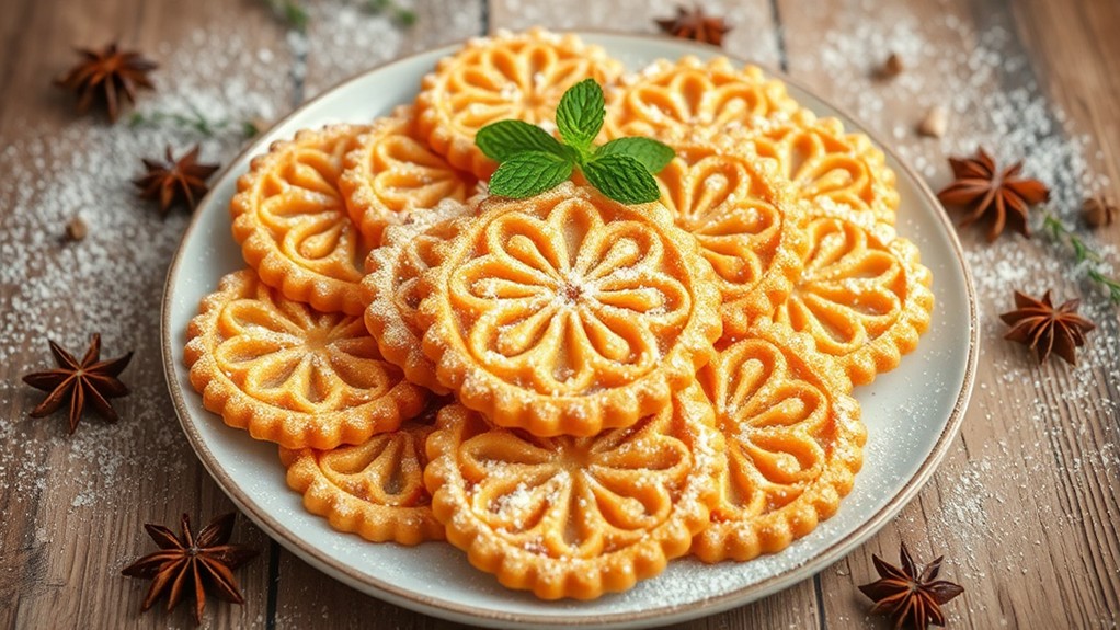 anise flavored traditional cookies