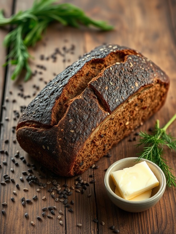 authentic german pumpernickel bread