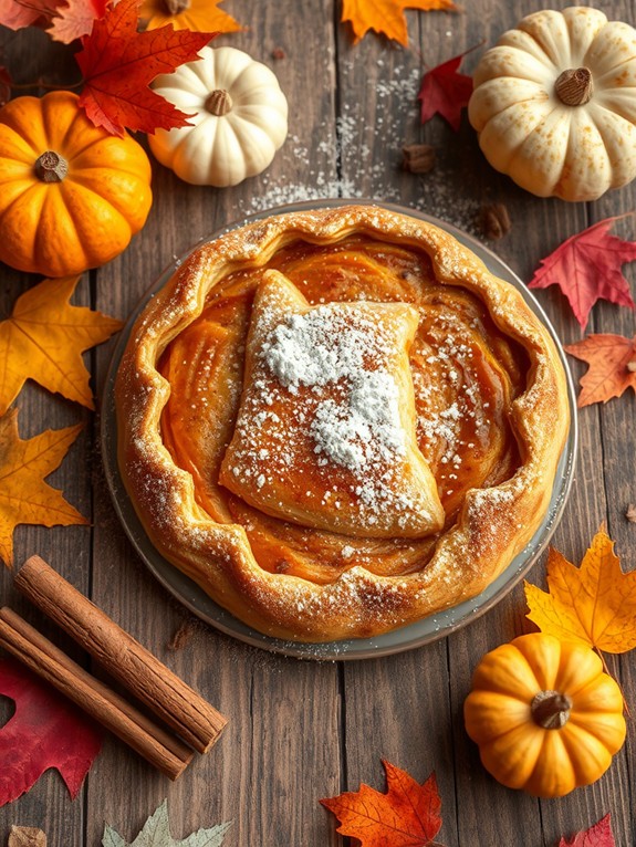 autumn inspired pastry delight