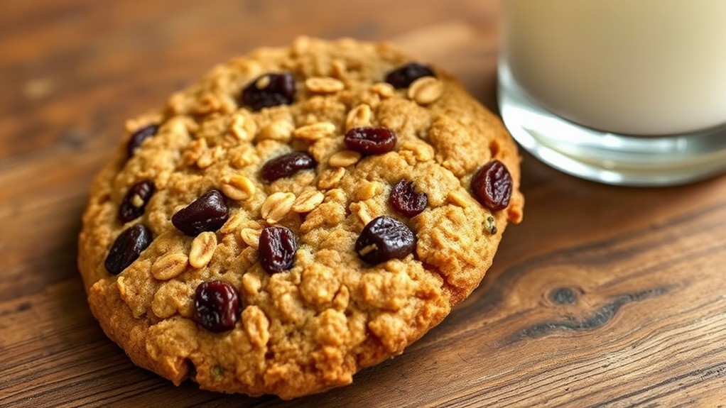 chewy oatmeal raisin delights