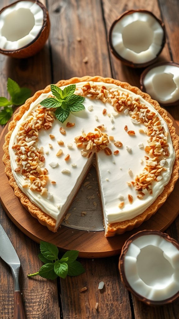 coconut chiffon pie delight