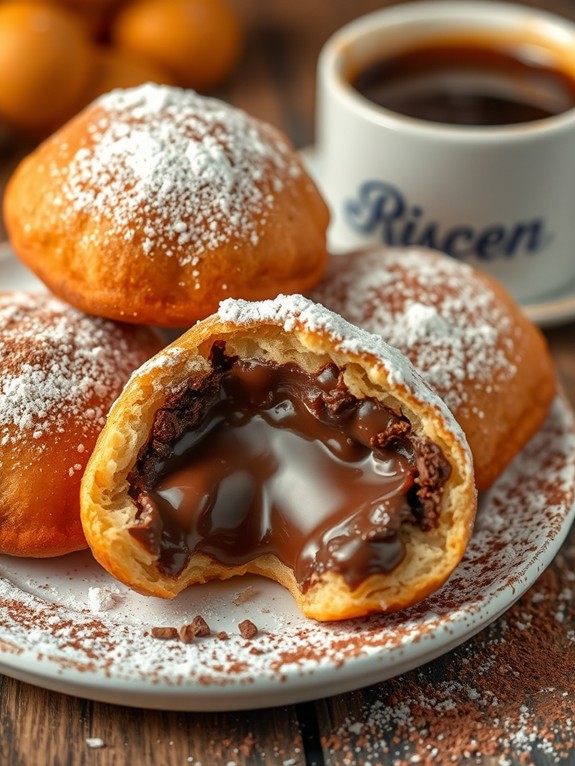 decadent chocolate beignets delight