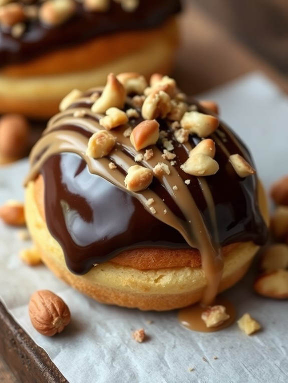 decadent chocolate hazelnut treats