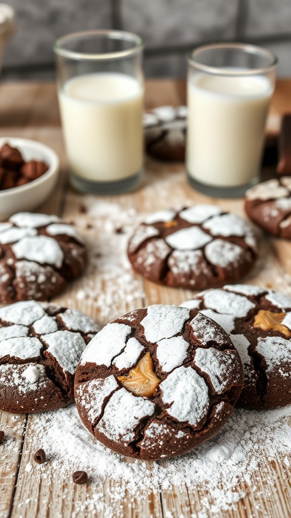 decadent peanut butter cookies