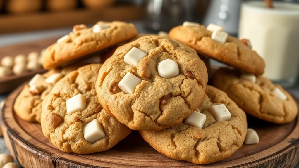 decadent white chocolate cookies