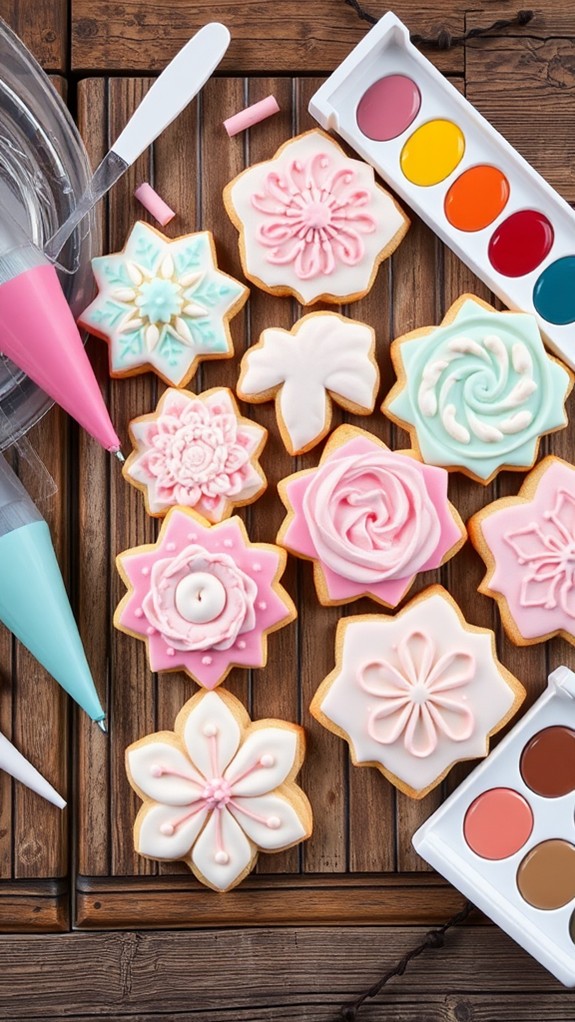 decorative frosting skills