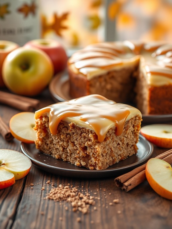 delicious apple cider cake