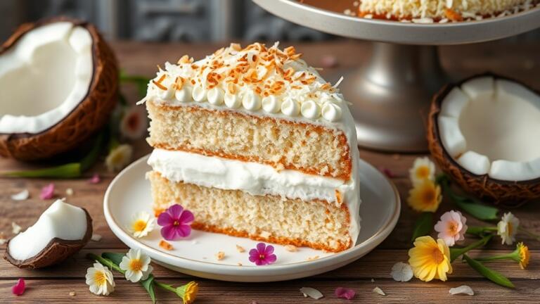 delicious coconut cake recipes