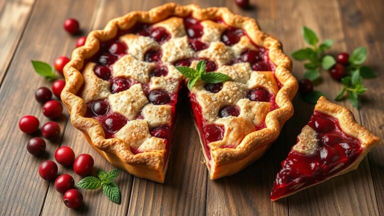 delicious cranberry pie recipes