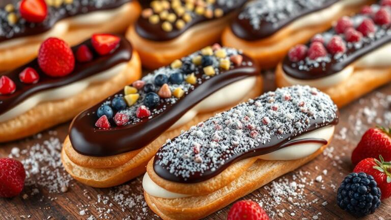 delicious eclair recipe ideas