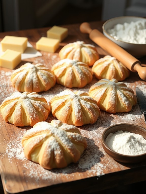 delicious flaky pastry treat