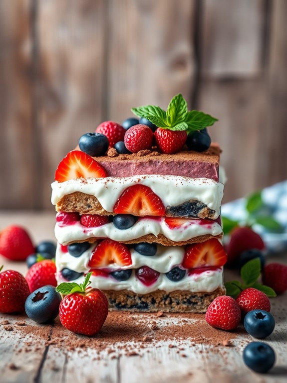 delicious fruity tiramisu ideas