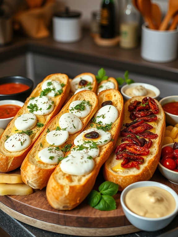 delicious garlic bread creations