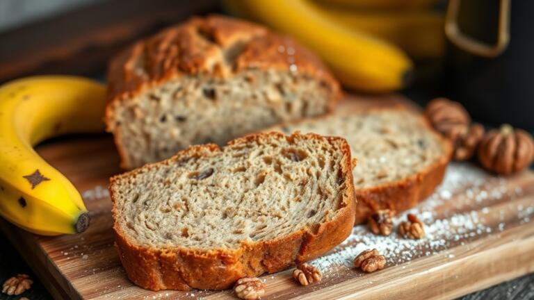 delicious homemade banana bread