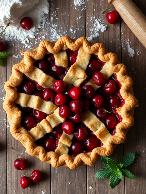 delicious homemade cherry dessert