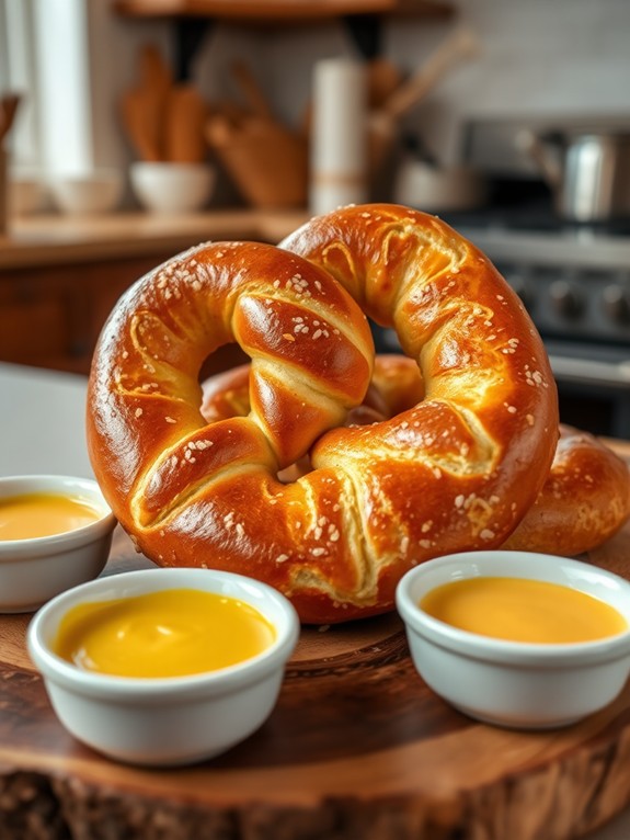 delicious homemade soft pretzels