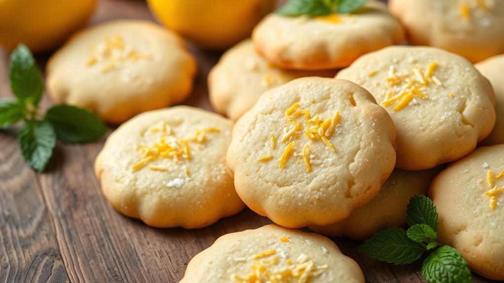 delicious lemon sugar cookies