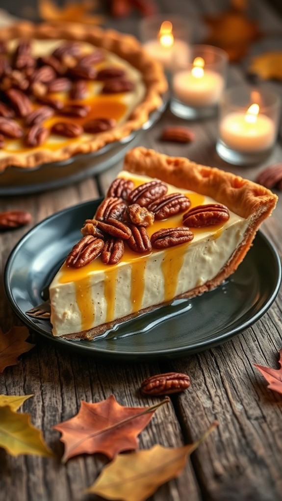 delicious maple pecan dessert