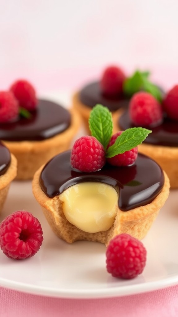 delicious miniature dessert treats