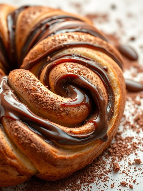 delicious nutella filled bread