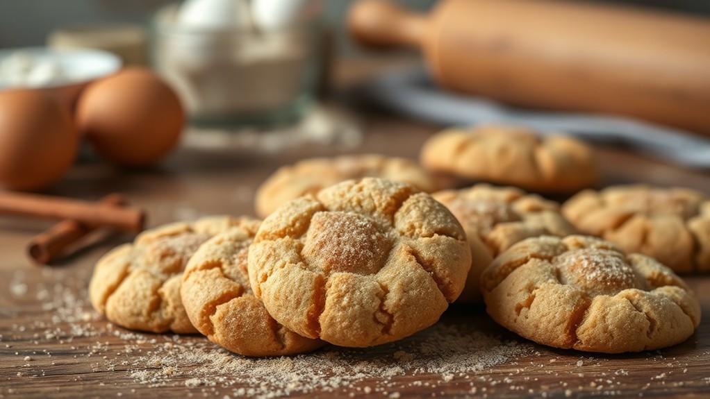 delicious snickerdoodle cookies