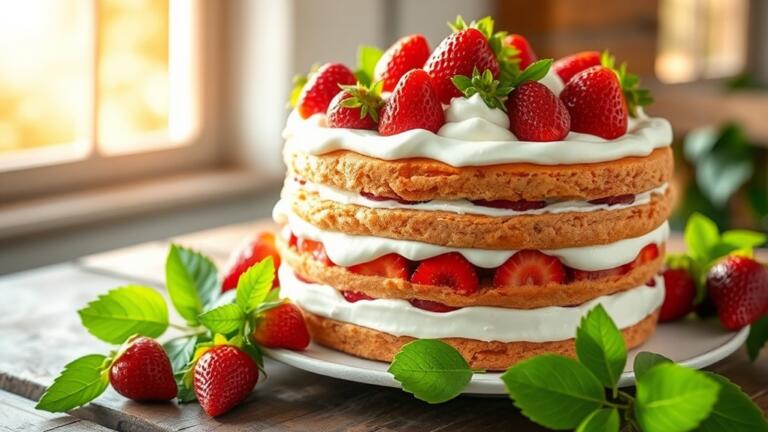 delicious strawberry cake recipes