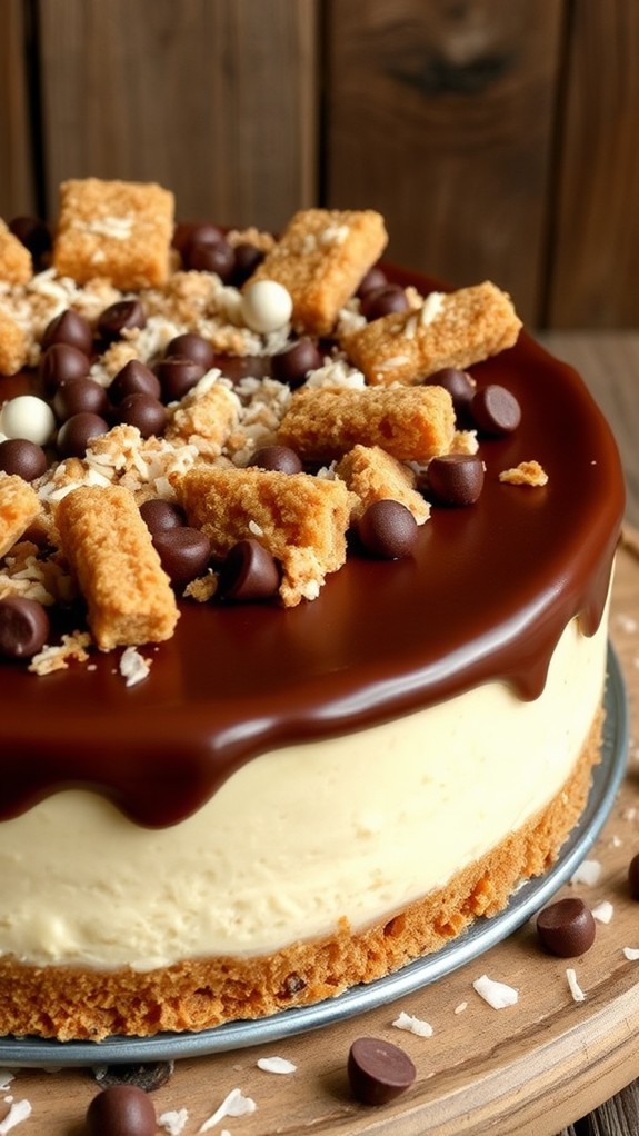 delicious tagalongs cheesecake recipe