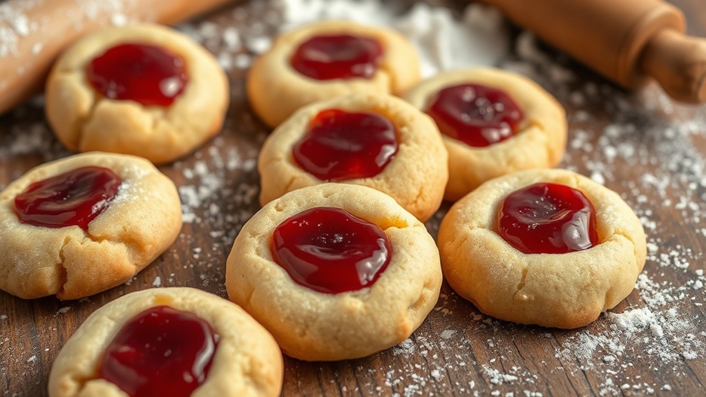 delicious thumbprint cookie recipe