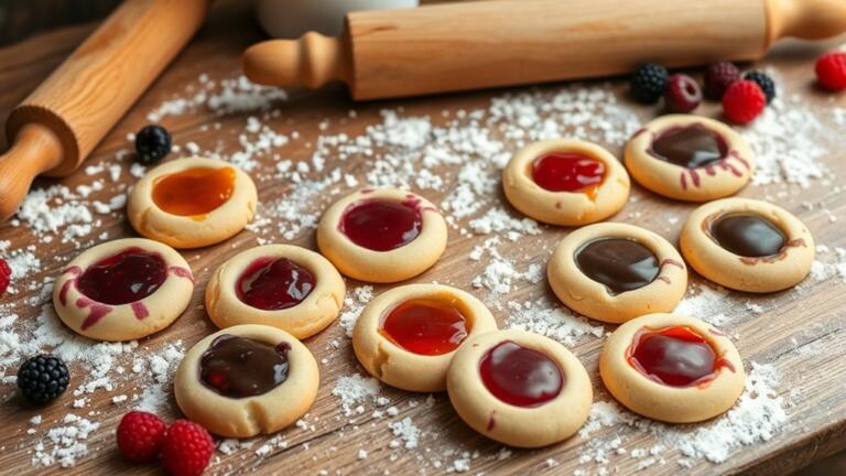 delicious thumbprint cookie recipes