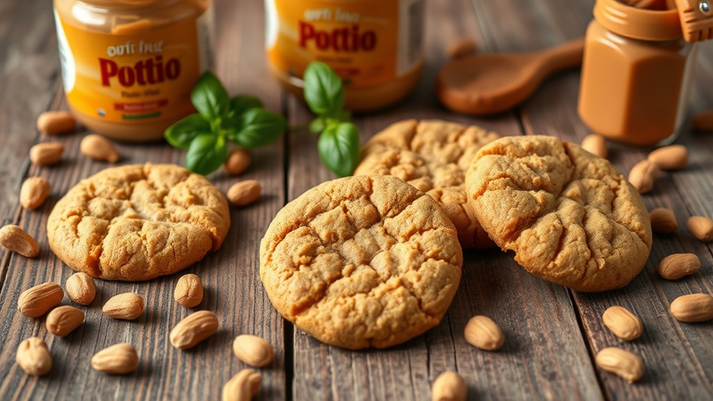 delicious vegan peanut cookies