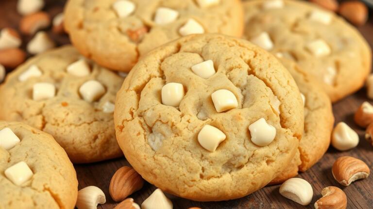 delicious white chocolate cookies