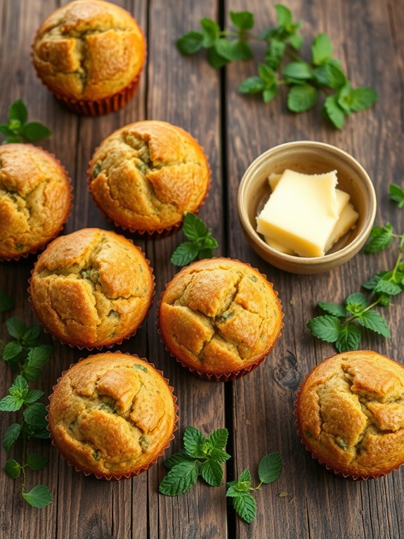 delicious zucchini bread muffins