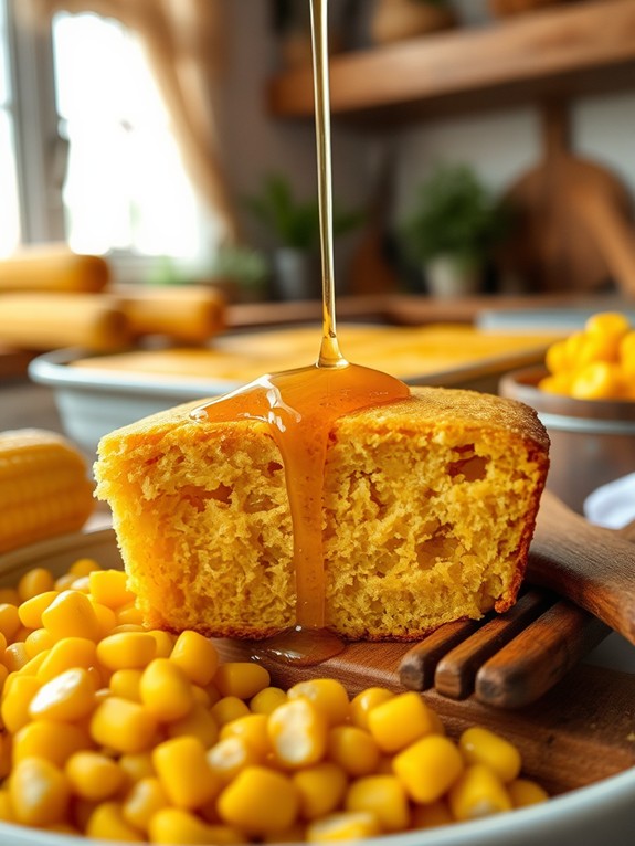 deliciously sweet cornbread treat