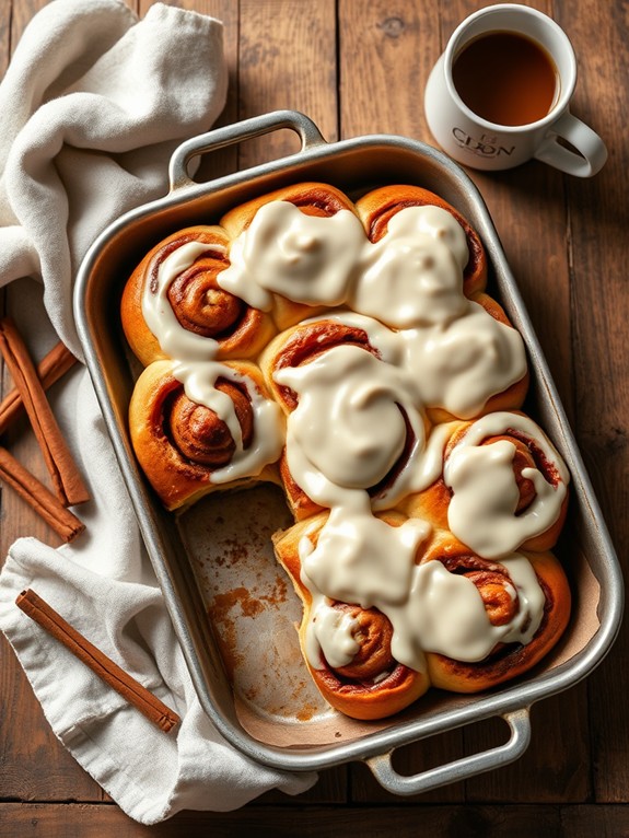 easy overnight cinnamon rolls