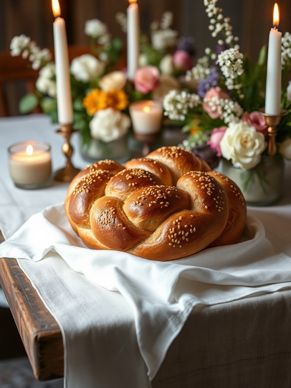 festive challah bread celebrations