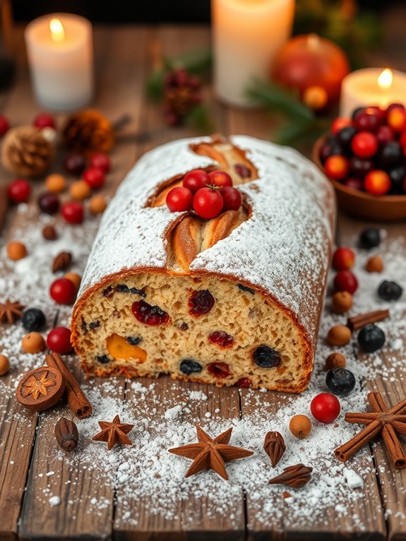 festive spiced fruit bread