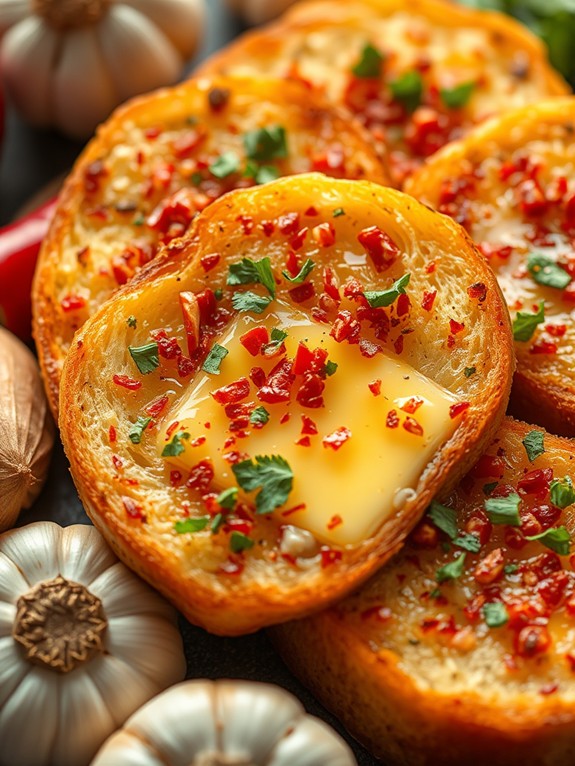 flavorful garlic bread delight