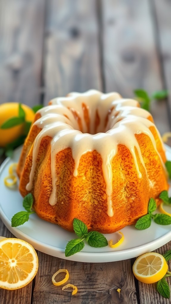 lemon zest cake delight