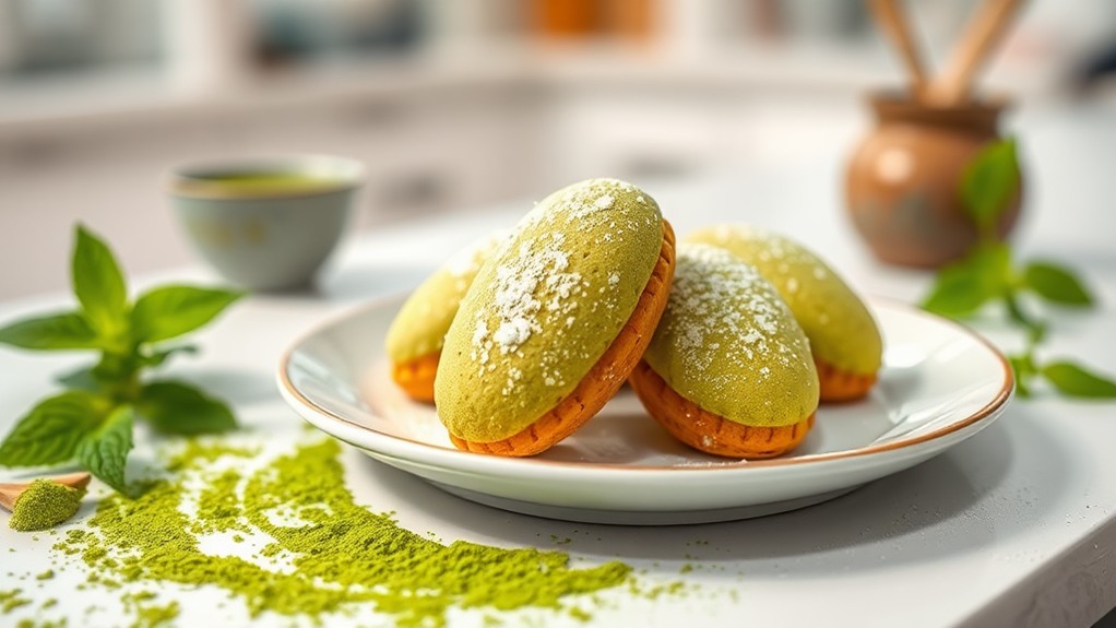 matcha green tea treats