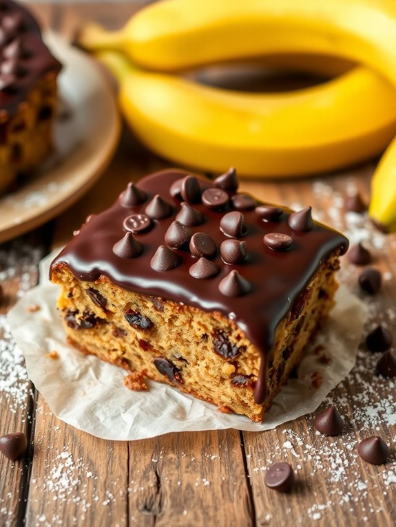 moist chocolate banana delight