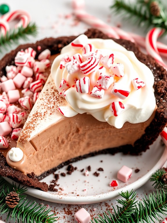 peppermint chocolate dessert treat