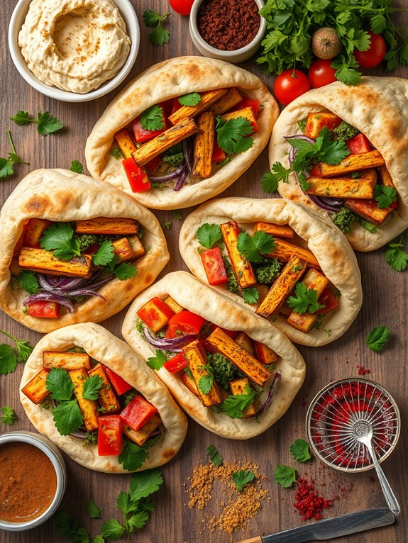 pita bread sandwich delights