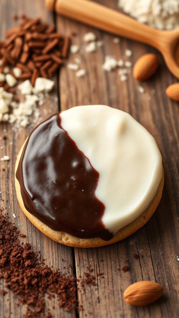 plant based black and white cookies