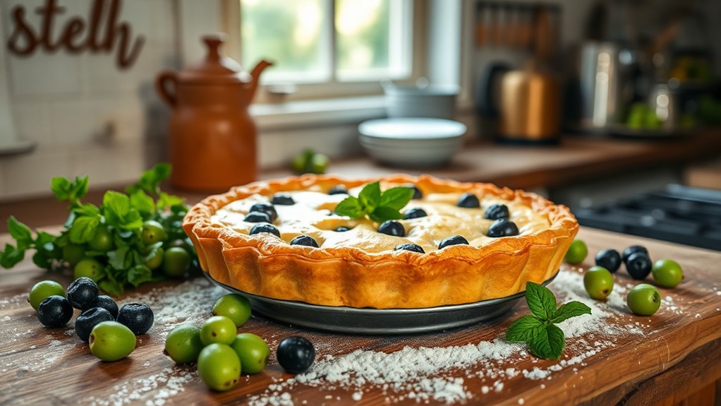 plant based gooseberry pie recipe