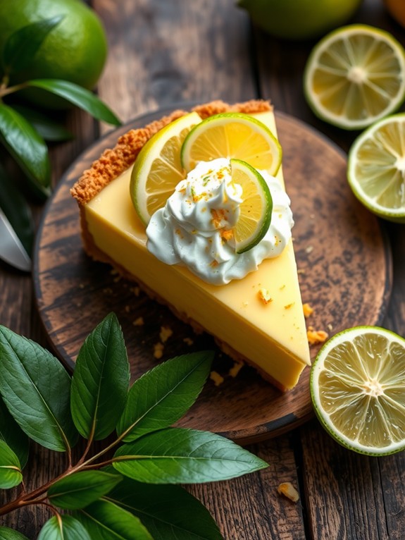 plant based key lime dessert