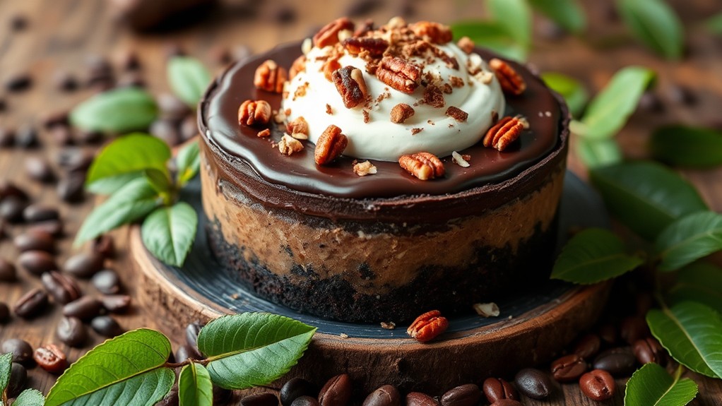 plant based mississippi mud pie