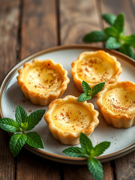 plant based pastel de nata