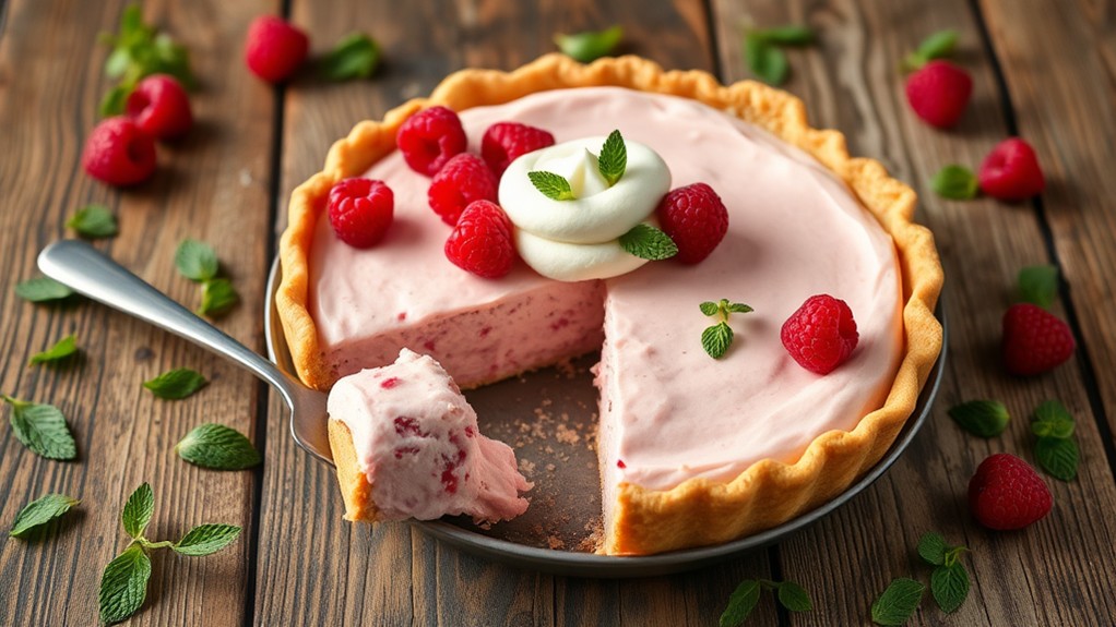 raspberry cream cheese dessert