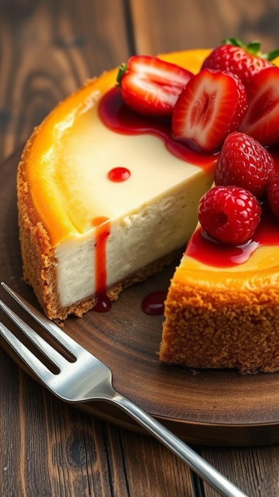 rich creamy cheesecake delight