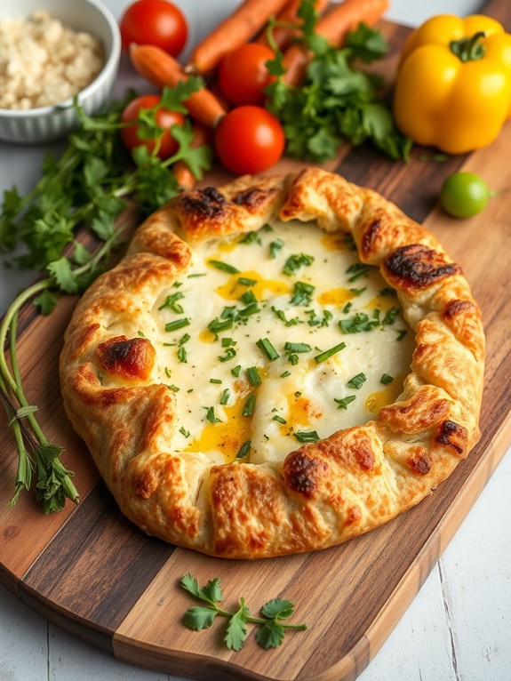 savory cheese herb pastry